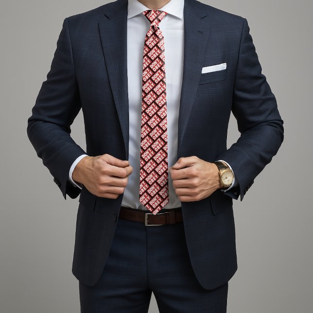 Gravata Don't Obey Portland Frog Protest (Criador carregado)