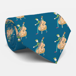 Gravata Double Bass Stickman