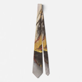 Gravata Dourado Rush Neck Tie