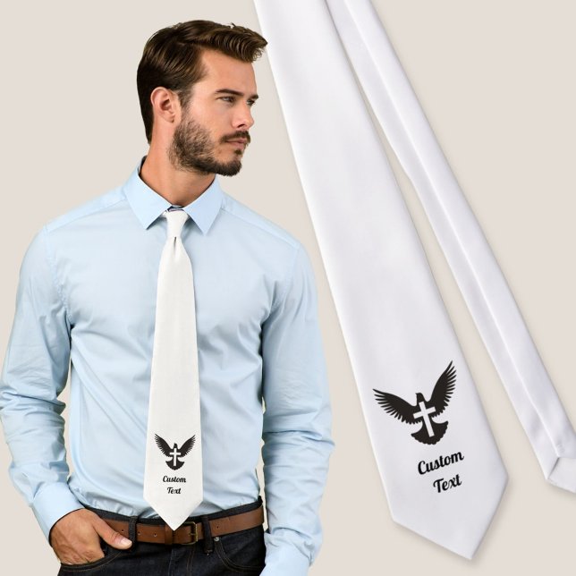 Gravata Dove com Cross Tie (Criador carregado)