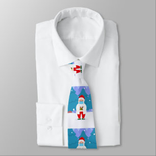 Gravata dr santa claus covid natal face mask médico