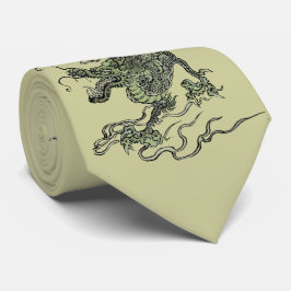 Gravata Dragão Asiático