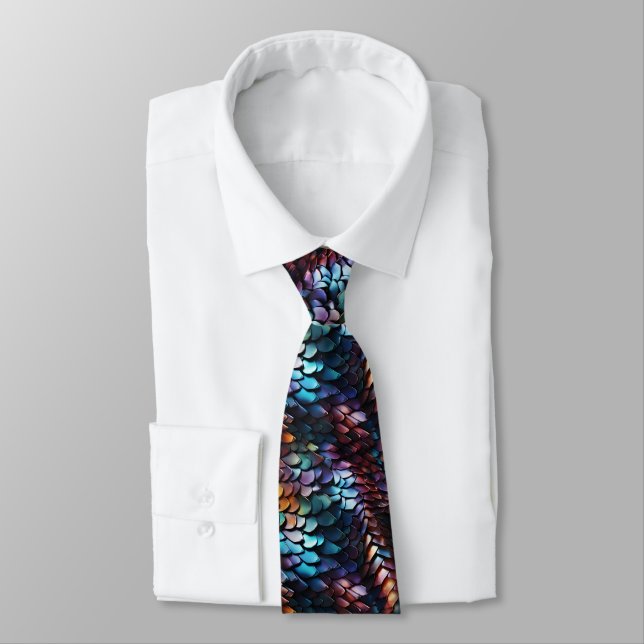 Gravata Dragon Scales Necktie (Amarrado)