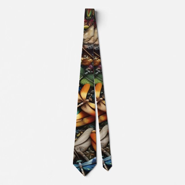 Gravata Dragonflies Neck Tie (Frente)