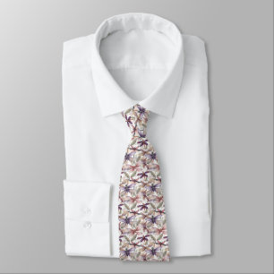 Gravata Dragonfly Pattern Necktie