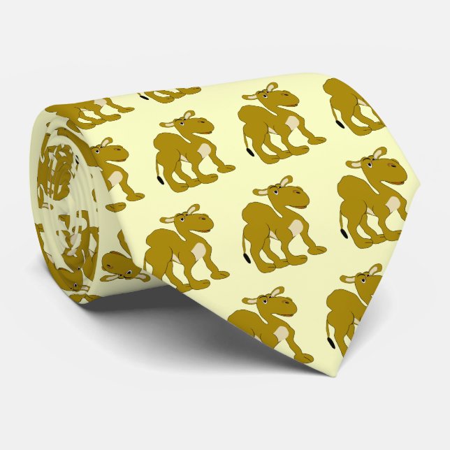 Gravata Dromedary Camel Design (Rolled)