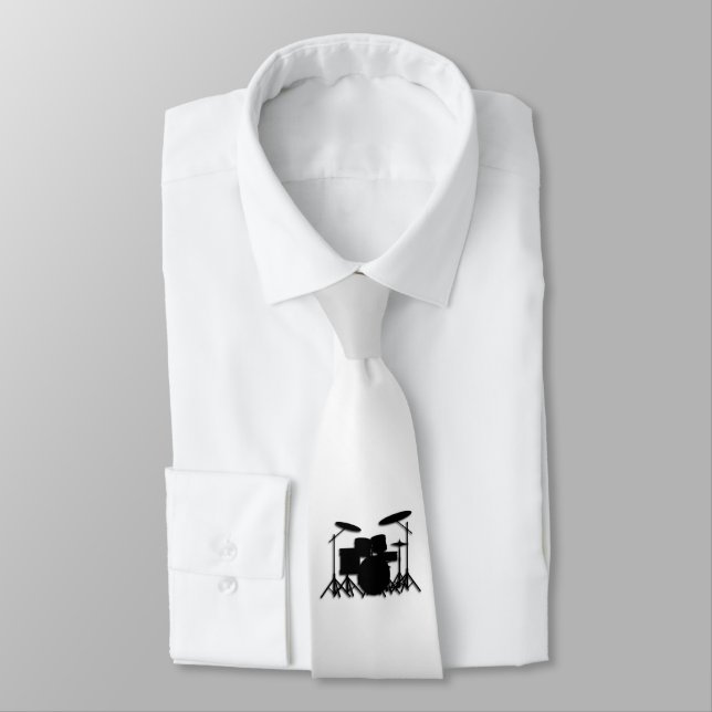 Gravata Drum Set Music Design (Amarrado)