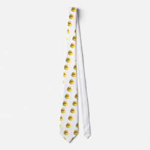 Gravata Ducky de borracha amarelo