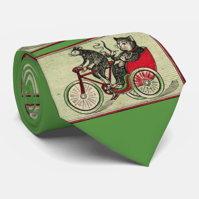 Gravata É bom ser o gato (Rolled)