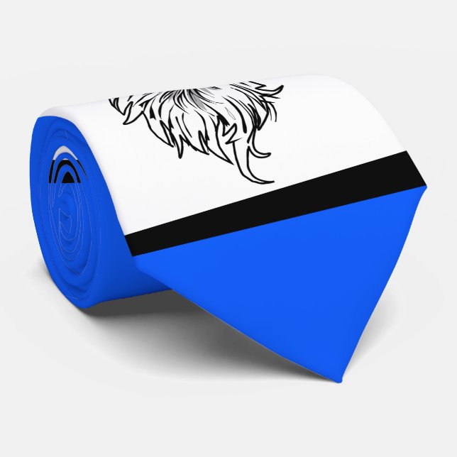 Gravata Eagles Sports Blue Nectie (Rolled)