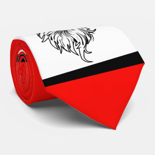 Gravata Eagles Sports Red Nectie