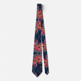 Gravata Eccentric Phoenix Satin Paisley Neck Tie