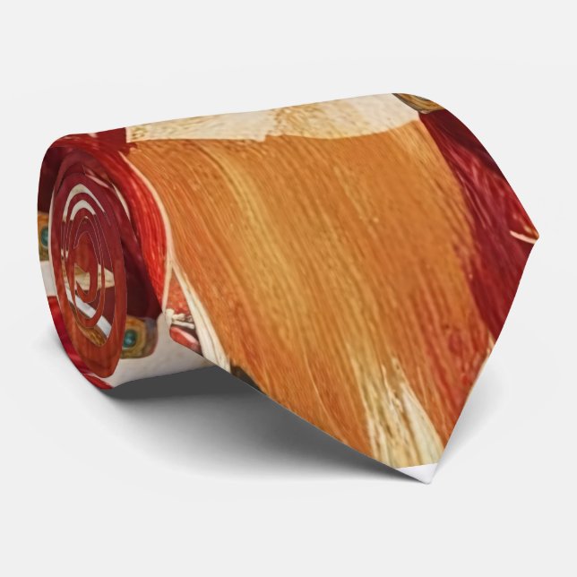 Gravata Eclectic Feather Boho Neck (Rolled)