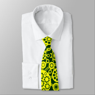 Gravata Ecossistema - Amarelo e Verde-k