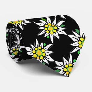 Gravata Edelweiß a preto, para os fãs da Baviera