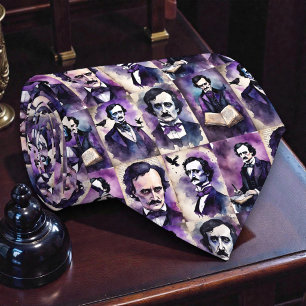 Gravata Edgar Allan Poe