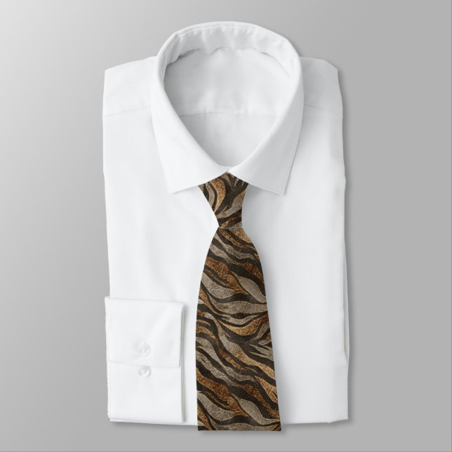 Gravata Edgy Menswear Ties Tiger (Amarrado)