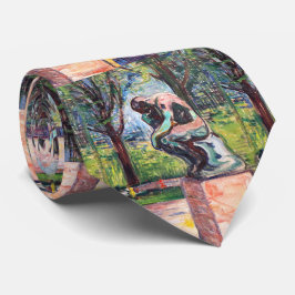 Gravata Edvard Munch - O Pensador de Rodin