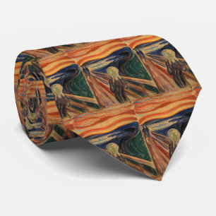 Gravata Edvard Munch Pintando O Gritar (Skrik) 1910