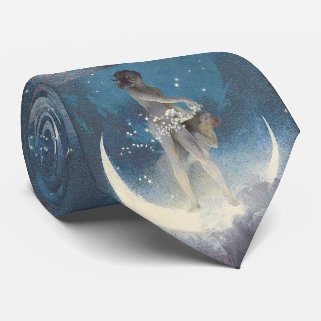 Gravata Edwin Blashfield Stars Disparando Arte Nouveau (Rolled)