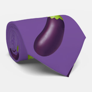 Gravata EggPlant Emoji