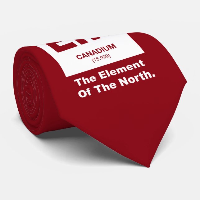 Gravata Eh? Elemento canadense de Canadá (Rolled)