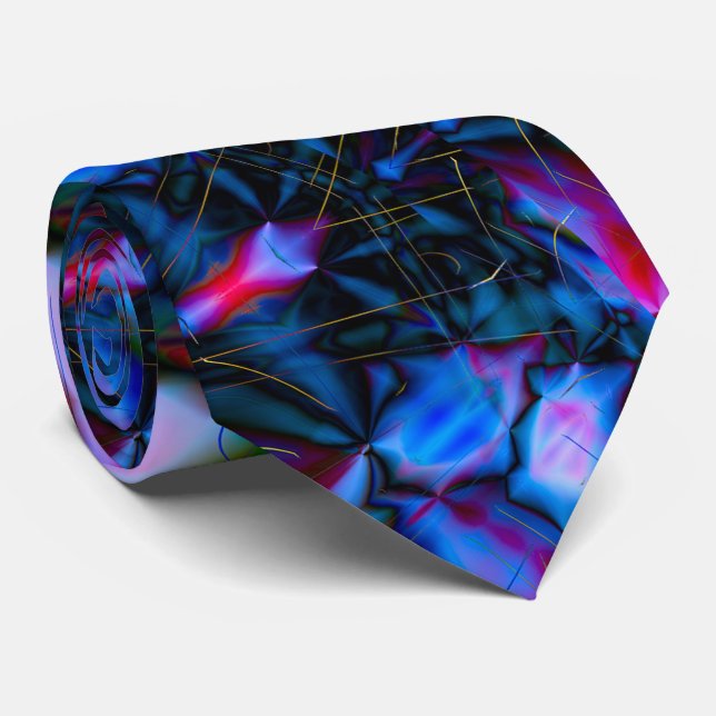 Gravata Electric Aurora Festivo (Rolled)