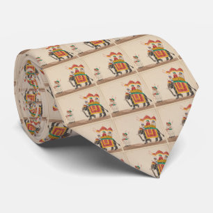 Gravata Elefante indiano decorado com um Howdah Canopied