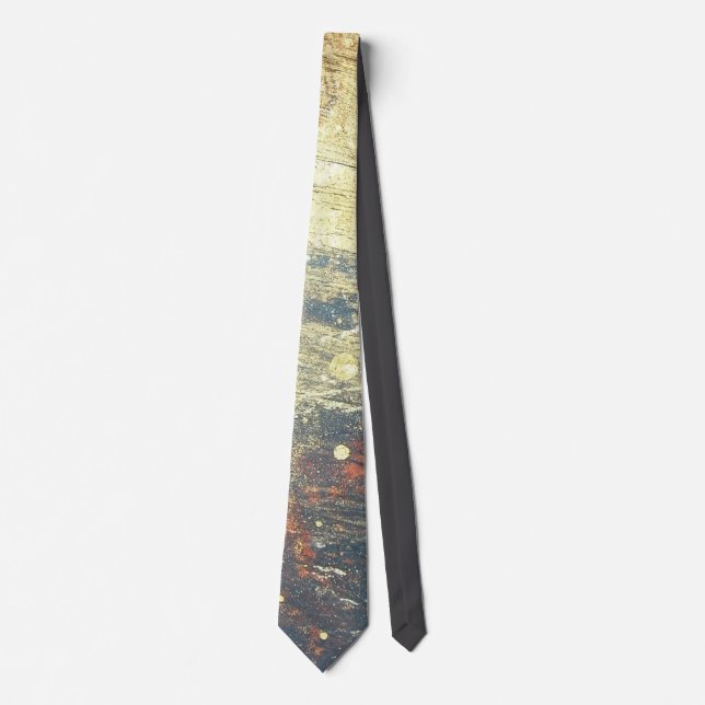 Gravata Elegant Gold Accent Tie  (Frente)