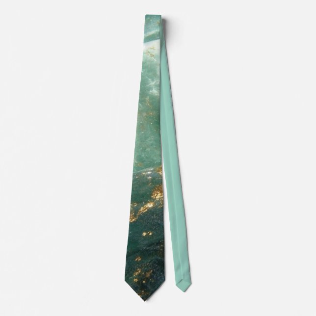 Gravata Elegant Gold Accent Tie / Elegante Krawatte (Frente)