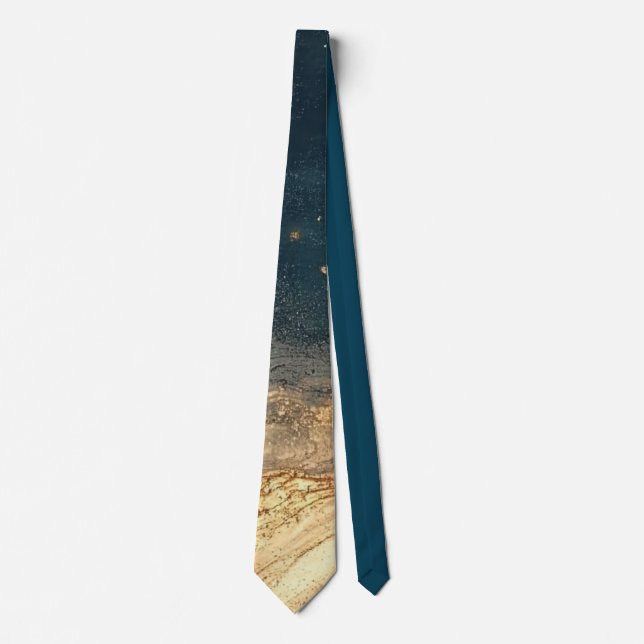 Gravata Elegant Gold Accent Tie / Elegante Krawatte (Frente)