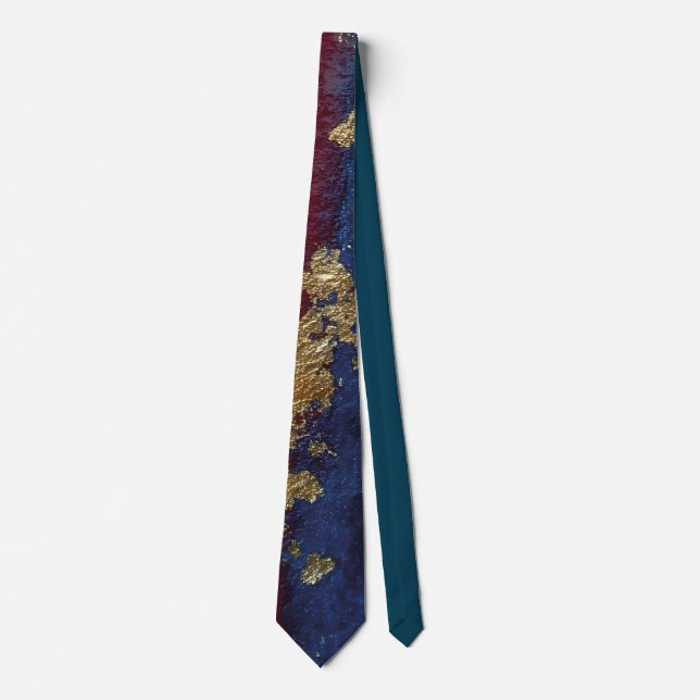 Gravata Elegant Gold Accent Tie / Krawatte (Frente)