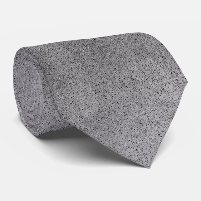 Gravata Elegant Matte Grey (Rolled)