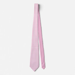 Gravata Elegant Pink &white plaid wedding Groom Gift  