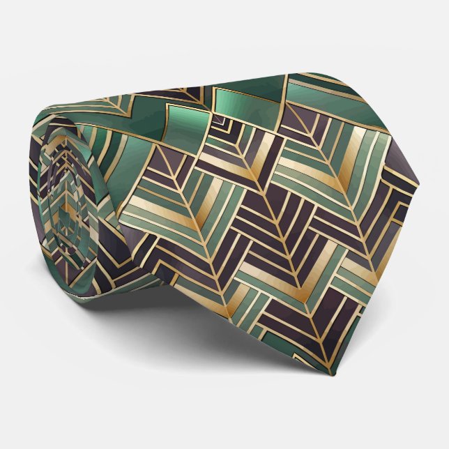 Gravata Elegant tiled Art Deco pattern  (Rolled)