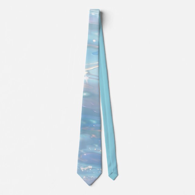 Gravata Elegant Water-Effect Necktie / Krawatte (Frente)