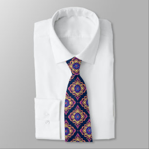 Gravata Elegante Boho Chic Floral