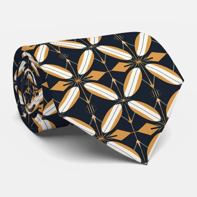 Gravata Elegante de deco de arte (Rolled)