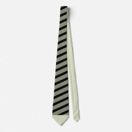 Gravata Elegante Monograma Dourado e Cinza I Minimalista E