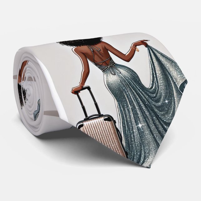 Gravata Elegante Sexy Tie (Rolled)