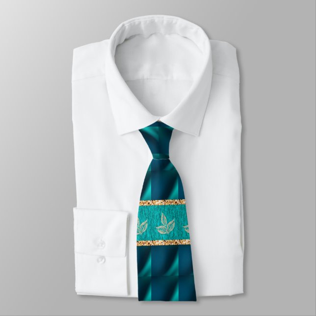 Gravata Elegante Trendy Teal (Amarrado)