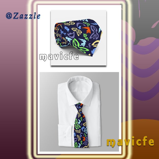 Gravata Elves, Butterflies and Masks 4 (Elves, Butterflies and Masks 4 | Ties Corbatas)