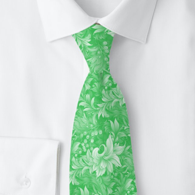 Gravata Emerald Ornate Botânico (Criador carregado)