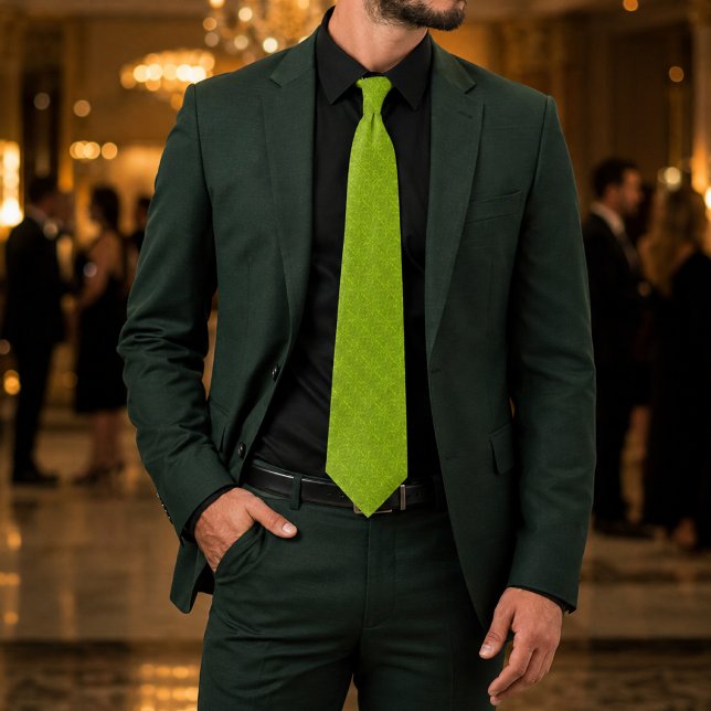 Gravata Emerald Pulse Texturizada (Criador carregado)
