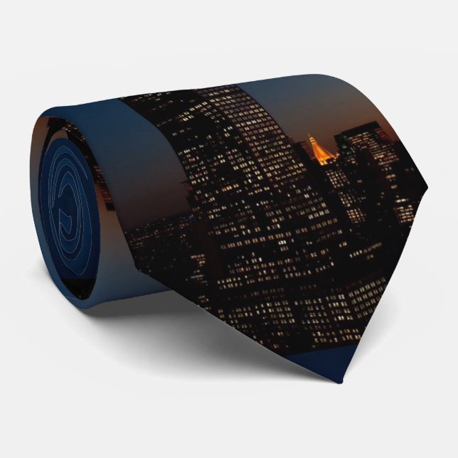 GRAVATA EMPIRE STATE BUILDING NEW YORK (Rolled)