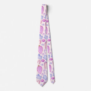 Gravata Enfeites de natal de Aquarela, Canas Canais