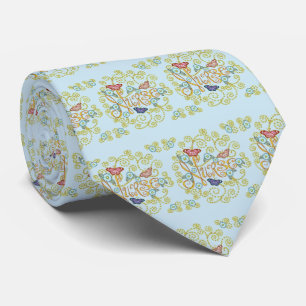 Gravata Enfermeira de borboletas