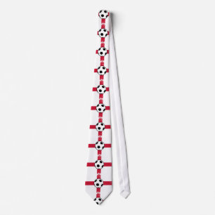 Gravata England Flag Futebol Tie