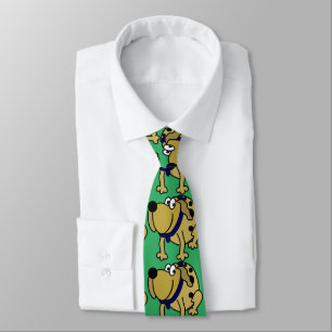 Gravata Engraçado "Cachorro Feliz" Trendy Modern Men