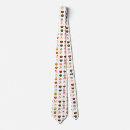 Gravata Engraçado Cat Meowy Natal